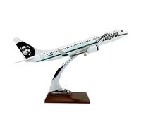 YLQERZ Aerei in Metallo in Miniatura per Boeing B737-800 Big 32cm Alaska Scala 1/144 Modello Giocattoli Aereo Aereo in Lega Pressofusa per visualizzazione