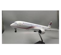 YLQERZ Aerei in Metallo in Miniatura per Il Kit di Costruzione del Modello di Aereo DieCast A350 in Scala 47 Cm Ornamenti da Collezione per visualizzazione(with Light)