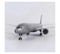 YLQERZ Aerei in Metallo in Miniatura per La Collezione di Aerei Giocattolo in Resina Plastica Pressofusa B777 Modello 47CM Scala 1/157 Modello Russia per visualizzazione(with Light)