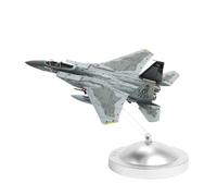 YLQERZ Aerei in Metallo in Miniatura per Modello di Aereo da Caccia F14 F15 in Lega 1:100 Modello di Aviazione Statico Decorazione, Accessori Rimovibili per visualizzazione(F15)