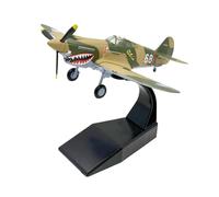 YLQERZ Aerei in Metallo in Miniatura per P40 1/72 Simulazione Aviazione Commemorativa Modello Aereo Pressofuso Combattente per visualizzazione