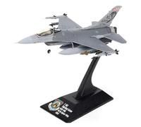 YLQERZ Aerei in Metallo in Miniatura Pressofuso 1/144 per Il Modello in Lega del Caccia F-16C dell'Esercito Rattlesnake Squadron 187th Wing Collection per visualizzazione