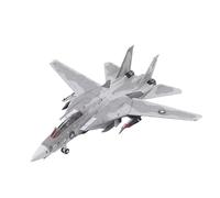 YLQERZ Aerei in Metallo in Miniatura Pressofuso in Scala 1:72 per Macross F-14 Fighter Alloy Finished Aircraft Model Static Decoration Souvenir per visualizzazione(Gray)