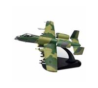 YLQERZ Aerei in Metallo in Miniatura Scala 1/100 per A10 Thunderbolt II Warthog Hog Attack Plane Fighter Modello di Aereo in Metallo Pressofuso per visualizzazione