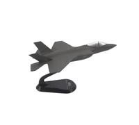 YLQERZ Aerei in Metallo in Miniatura Scala 1:100 per Il Modello di Aereo Stealth Lightning F35A Collezione di Decorazioni Ingegneristiche ABS per visualizzazione