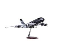 YLQERZ Aerei in Metallo in Miniatura Scala 1:160 per A380 Nuova Zelanda Airbus Collezione Aerei Display Modello Aereo Visualizzazione Statica Modello Aereo per visualizzazione(No Light)