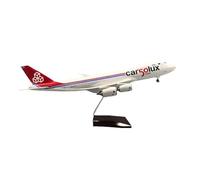 YLQERZ Aerei in Metallo in Miniatura Scala 1/160 per Il Modello di Aereo da Trasporto Merci Cargolux Luxembourg Cargo 747-8F per visualizzazione