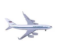 YLQERZ Aerei in Metallo in Miniatura Scala 1:400 per Aeroflot Airlines Il-96-300 RA-96007 Modelli di Aeroplani in Metallo Pressofuso in Miniatura per visualizzazione