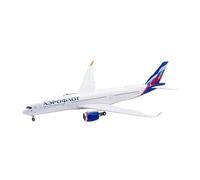 YLQERZ Aerei in Metallo in Miniatura Scala 1/400 per Aeromobile Aeroflot A350-900 RA-73154 Collezione di Modelli di Aeromobili in Lega Decorati per visualizzazione