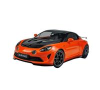 YLQERZ Arancione 1:18 Per Alpine A110 RADICALE 2024 Modello Di Auto Pressofusa A Doppia Porta Articolo Decorativo Decorativi Da Collezione