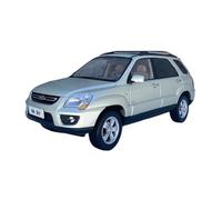 YLQERZ Auto Classica In Lega 1:18 Per Dongfeng Yueda KIA Sportage Lega Modello Auto Statica Giocattolo Metallo Adulto Ornamento Per Le Feste Souvenir Decorativi Da Collezione(Beige)