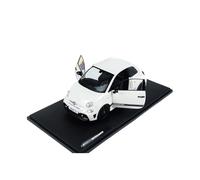 YLQERZ Auto Classica In Lega 1:18 Per Fiat F595 ABARTH Modello Di Auto In Lega Decorazione Collezione Veicolo Esposizione Statica (bianco) Decorativi Da Collezione