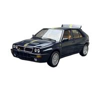 YLQERZ Auto Classica In Lega 1/18 Per Lancia Delta HF Integrale Modello Di Auto In Lega Tema Scena Ornamenti Blu Decorativi Da Collezione(Blue 1)