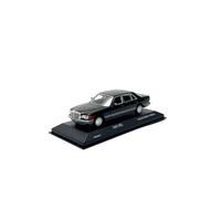 YLQERZ Auto Classica In Lega 1/43 Per Mercedes Benz 560SE W126 Classe S In Lega Statica Modello Di Auto Giocattolo In Metallo Nero Decorativi Da Collezione