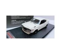 YLQERZ Auto Classica In Lega 1:43 Per Savanna RX-3 Coupe Modello Di Auto In Resina Esposizione Di Veicoli Giocattoli Collezione Decorazione Decorativi Da Collezione(White)