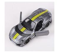 YLQERZ Auto Classica In Lega 1:64 Per Ferrari 812 Competizione Modello Di Auto In Lega Con Porta Apribile Collezione Rossa Decorativi Da Collezione(Silver)