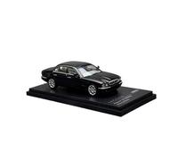 YLQERZ Auto Classica In Lega 1/64 Per Jaguar XJ6 X350 Modello Di Auto Statica In Lega Collezione Di Ornamenti Bianchi Decorativi Da Collezione(Black)