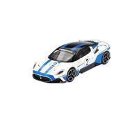 YLQERZ Auto Classica In Lega 1:64 Per Maserati MC20 Cerchio Bianco Blu 6407 Modello In Lega Per Appassionati Di Auto E Collezionisti Decorativi Da Collezione
