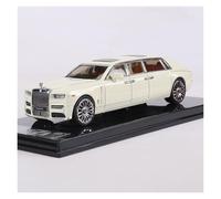 YLQERZ Auto Classica In Lega 1 64 Per Rolls-Royce Phantom VII 8a Generazione Extended Edition Modello Di Auto In Lega Rossa Decorativi Da Collezione(White)