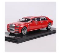YLQERZ Auto Classica In Lega 1 64 Per Rolls-Royce Phantom VII 8a Generazione Extended Edition Modello Di Auto In Lega Rossa Decorativi Da Collezione(Red)