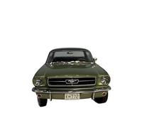 YLQERZ Auto Classica In Lega Collezione Di Modelli Di Auto Statiche In Lega Pressofusa Per Ford Mustang Hardtop Del 1966 Scala 1:18 Hobby Decorativi Da Collezione(Blue)