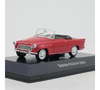 YLQERZ Auto Classica In Lega Modelli Di Veicoli Giocattolo In Metallo Pressofuso Per Skoda Felicia 1962 In Scala 1:43 Ornamenti Statici (rosso) Decorativi Da Collezione