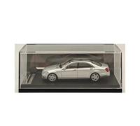 YLQERZ Auto Classica In Lega Modellino Di Auto In Lega Pressofusa In Scala 1/64 Per BENZ S600L W221 Collezione Souvenir Ornamenti Giocattolo Decorativi Da Collezione(Silver)