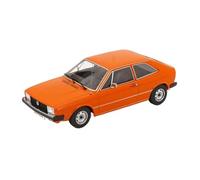YLQERZ Auto Classica In Lega Pressofusione In Scala 1:18 Per VW Scirocco 1 GTI 1976 Modello Di Auto Statica In Lega Souvenir Giocattolo Espositore Decorativi Da Collezione(Orange)