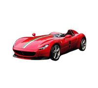 YLQERZ Modello Di Auto Sportiva In Lega Pressofusa In Scala 1:18 Per Ferrari Monza SP1 Souvenir Da Collezione Per Adulti Decorativi Da Collezione(Red)