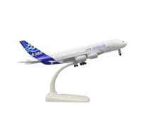 YLQERZ Replica in scala aeroplano 1:400 Per A380 Airbus Prototipo Con Piedistallo Modello Costruzione Aereo Modello In Metallo Collezionisti Edizione Per collezioni di visualizzazione