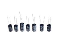 YLQUXEUV 1000pcs 36 Values 0.1uF 50V-1000uF 16V Capacitors 4.7UF 10UF 22UF 33UF 47UF Electrolytic Capacitor Assortment Box Kit