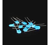 YLQUXEUV 100pcs/lot High Voltage Ceramic Capacitor Kit 2KV 102K-821K 10 Values*10pcs Ceramic Capacitors Set DIY Capacitors Assortment Kit 295841