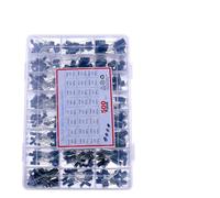 YLQUXEUV 24Value 500Pcs | 16V 25V 35V 50V 100V 400V 0.1Uf-1500Uf Dip Electrolytic Capacitors Assortment Kit Set 2026 High for Electronic Component, Precision, Stable Performance