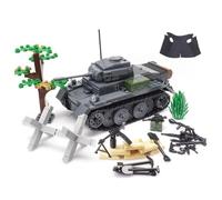 YLtremker WW2 Armato militare militare Lynx Blocchi da costruzione con mini figura e parte armata, 546 pezzi di carro armato militare, kit di modellismo armi giocattolo