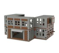 YLtremker WW2 Militare Magazzino Blocchi da costruzione, 682 pezzi Militare Scena di Guerra Architettura Modellino