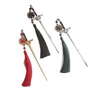 YLWX Bastoncini for Capelli Antico for Capelli Copricapo In Stile Cinese Vintage Hanfu Hairpin Treasure Spada Di Bastoncini for Capelli