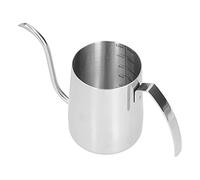 Ylwxzenith 304 less Steel PTFE C Kettle, Gooseneck Pour Over Kettle with Inner Scale, Thickened C Pot for Home Use, weight and Portable Accessory for and oor Cam (350ml stainless steel)