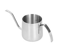 Ylwxzenith 304 less Steel PTFE C Kettle, Gooseneck Pour Over Kettle with Inner Scale, Thickened C Pot for Home Use, weight and Portable Accessory for and oor Cam (250ml stainless steel)