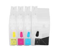 Ylwxzenith 4 Colors Ink Set for Printers Easy Installation, Reliable Printing, Vivid Colors for Photos, Documents, and More (LC3317)