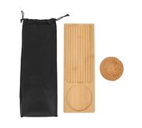 Ylwxzenith Compact and Stylish Camping Table Unit Board, Portable and Versatile for IGT Tables, Homes, Offices, and Outdoors, Made of Bambusoideae (Tea Tray Board)