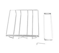 Ylwxzenith Durably 304 Stainless Steel Wine Cup Holder, Wine Glass, to Install Under Cabinet Storage Rack, Space Saving for 6 9 Glasses