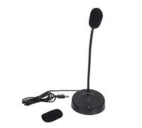 Ylwxzenith RGB Desktop Microphone with Noise Reduction, 360 Degree Metal Hose, Anti Interference, USB Computer Mic for Office Meeting