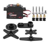 Ylwxzenith S0025M 25g Metal Gear Digital Servo, Accurate RC Car Boat Model Accessory, Durably And Low Noise, to Install, for 1/12 Scale