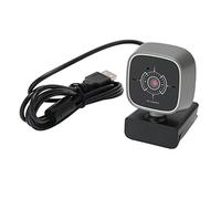 Ylwxzenith USB Webcam 1080p 30fps con doppio microfono, rotabile e plug and play per chat video per laptop desktop, insegnamento online e conferenza