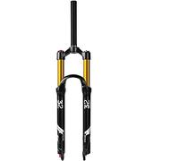YLXD MTB Forcella Anteriore 26/27.5/29 Pollici 140mm Viaggio, 1-1/8" Dritto/Conico Forcella Mountain Bike Rebound Regolare Freno A Disco QR 9mm A,26
