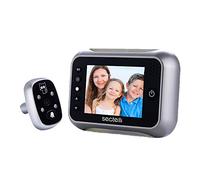 YLXD Videocitofono Campanello Video, WiFi Video Doorbell, Digitale Visualizzatore Peephole, Smart Home, Porta visiva per telecamere di Sicurezza Senza Fili,Cat Eye LCD da 3,5" Spioncino