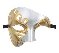 YLYMWJ Maschera veneziana per Halloween, maschera veneziana, fantasma dell'opera, maschera per martedì grasso, maschera di carnevale, maschera per cosplay e feste