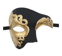 YLYMWJ Maschera veneziana per Halloween, maschera veneziana, fantasma dell'opera, maschera per martedì grasso, maschera di carnevale, maschera per cosplay e feste