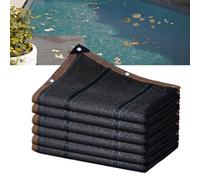 YLZBA Copertura Rete Fogliare per Piscine,Rete di protezione per piscine | Telo protettivo per piscine in e fuori terra,per Bloccare Foglie Morte e Detriti(2x4m(6.6x13.1ft))