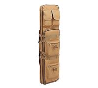 YLZBA Custodia Morbida per Carabina, Zaino Tattico per fucile Borsa per il trasporto della pistola Fucile di Canna da Pesca Borsa,Custodie per fucili ad aria compressa(Khaki,120cm)